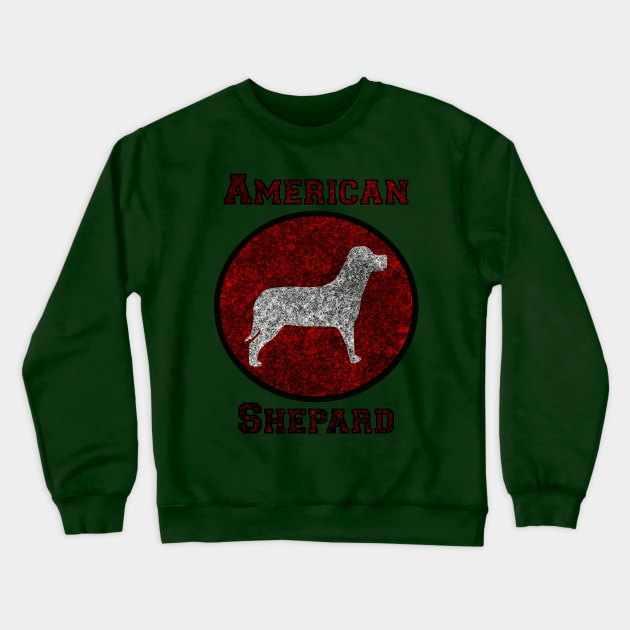 American shepard Crewneck Sweatshirt by Jakavonis